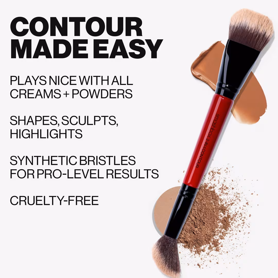 Smashbox  Sculpt & Blend Dual-Ended 2-in-1 Contour Brush