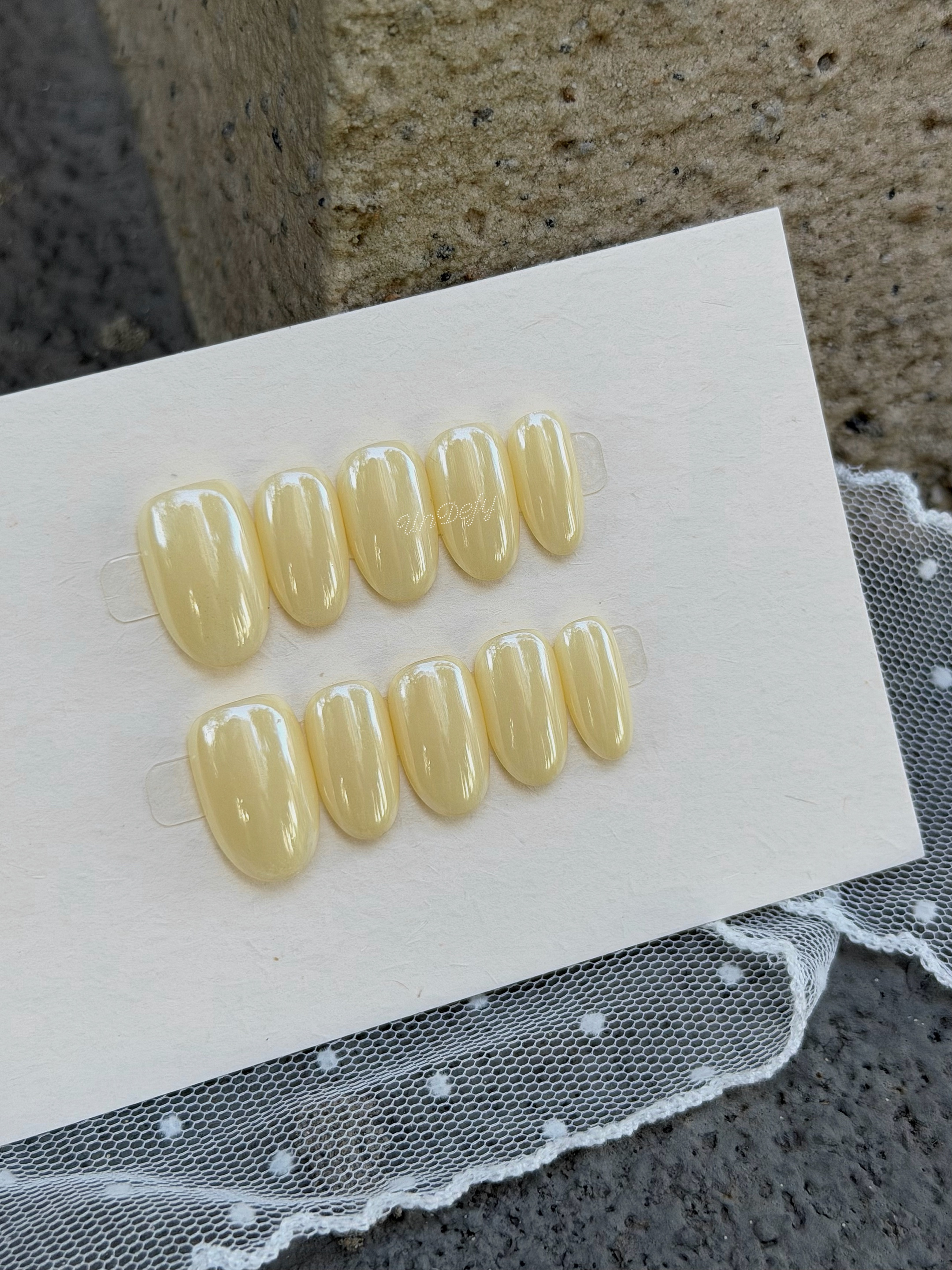 Hailey Solid Color - Lemon Yellow