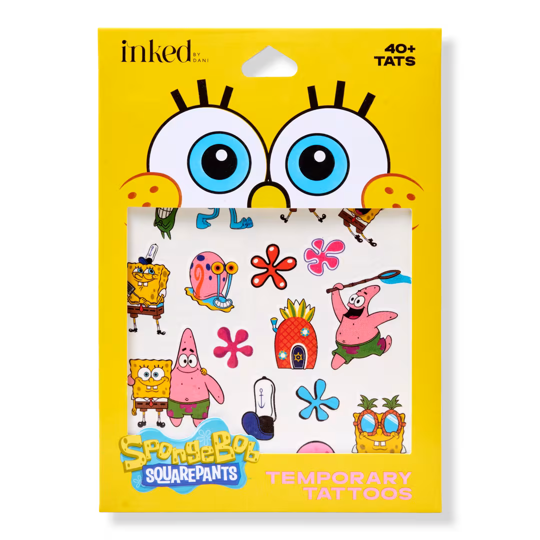 Inked by Dani  INKED by Dani x Spongebob: Best Day Ever Tattoos