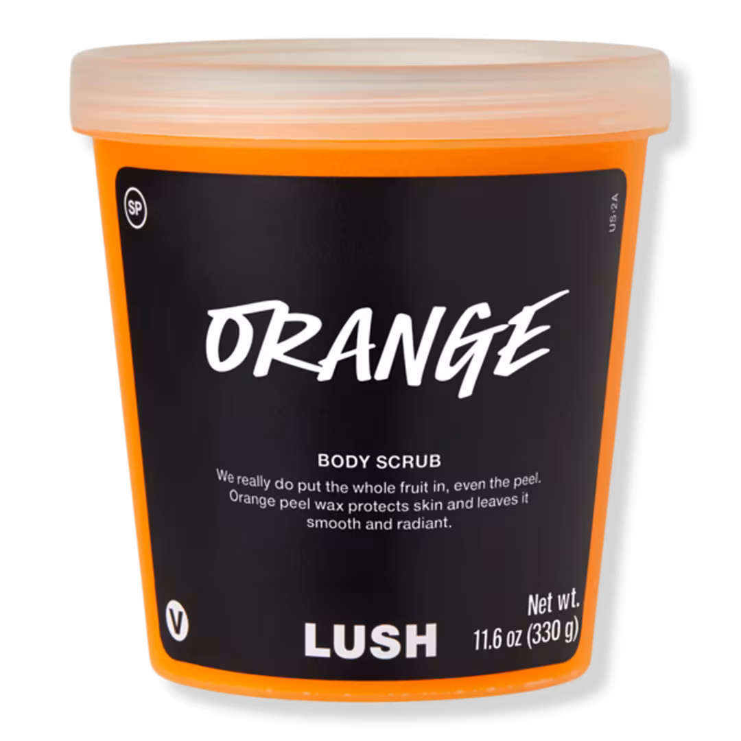 LUSH  Orange Body Scrub
