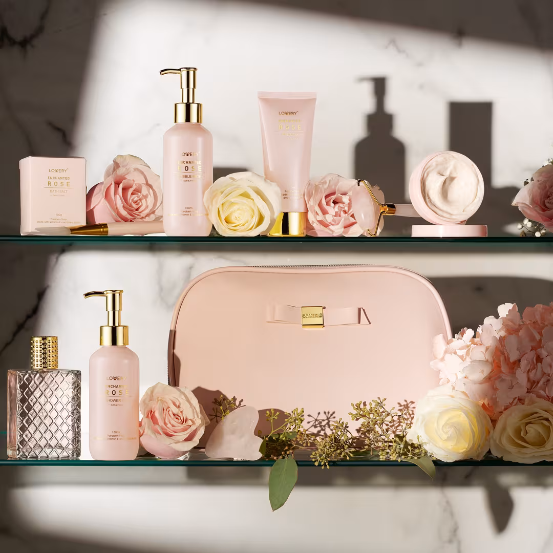 Lovery  Luxury Enchanted Rose Bath & Body Beauty Kit