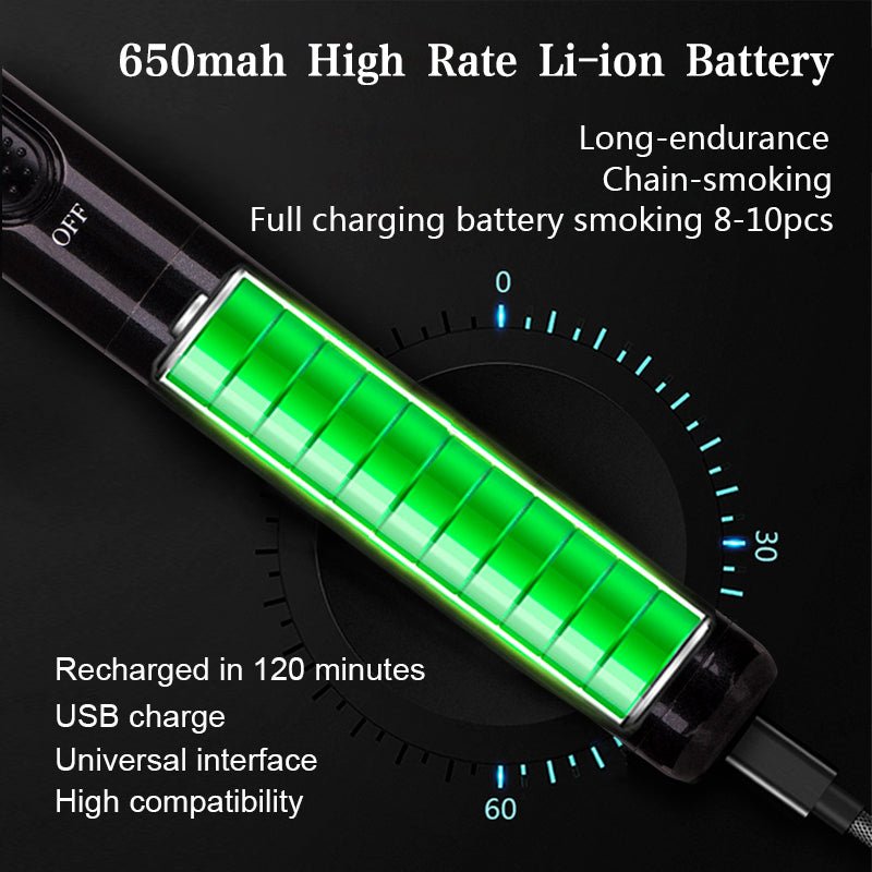 GXG Push Heat Not Burn Vape Pen Kit 650mAh
