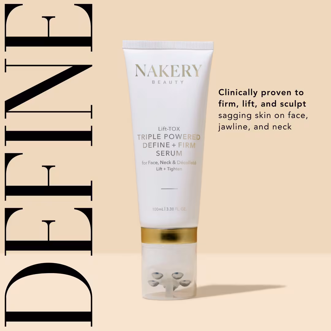 NAKERY BEAUTY  Lift-TOX Triple-Powered Define + Firm Serum