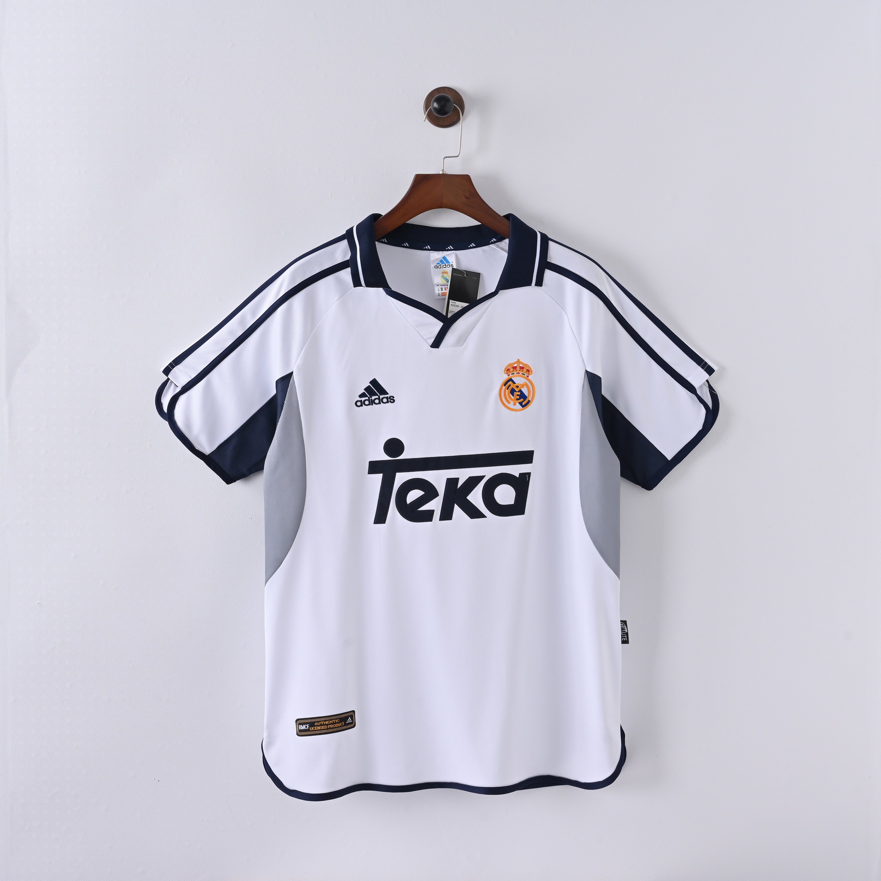 Real Madrid Retro Vintage Home Jersey Men 2000-2001