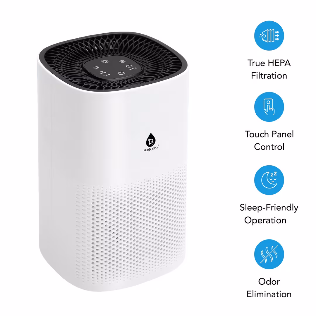 PURSONIC  True HEPA Air Purifier – Breathe Better, Live Cleaner