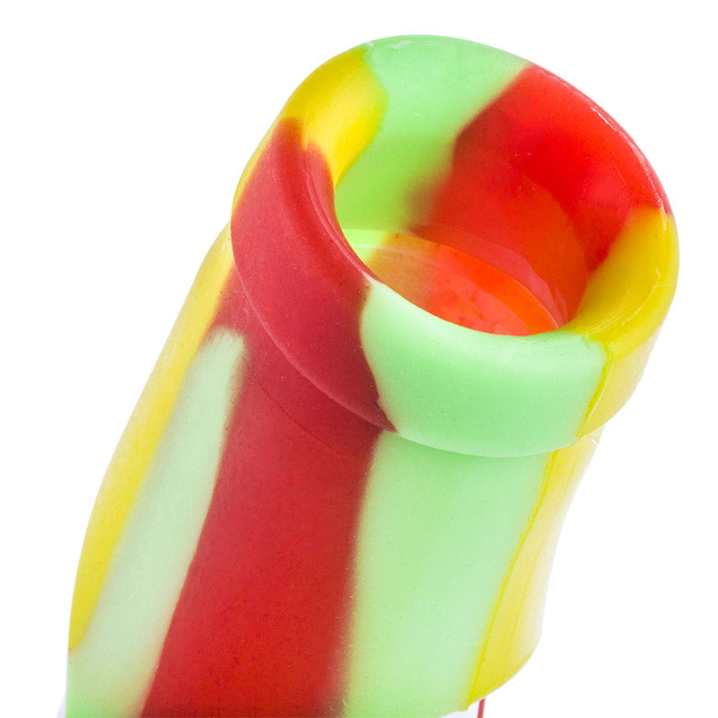 9 Horn Silicone Glass Bong
