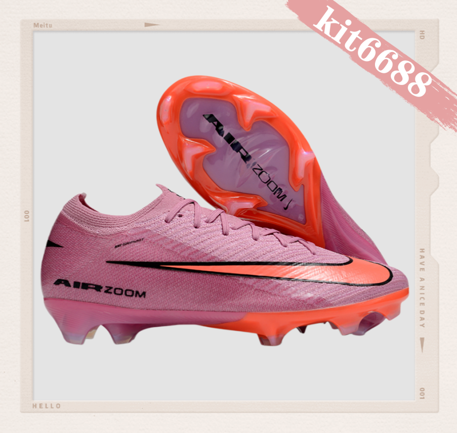 N Air Zoom Mercurial Vapor 16 Elite FG Scary Good - Magic Flamingo/Black/Total Crimson