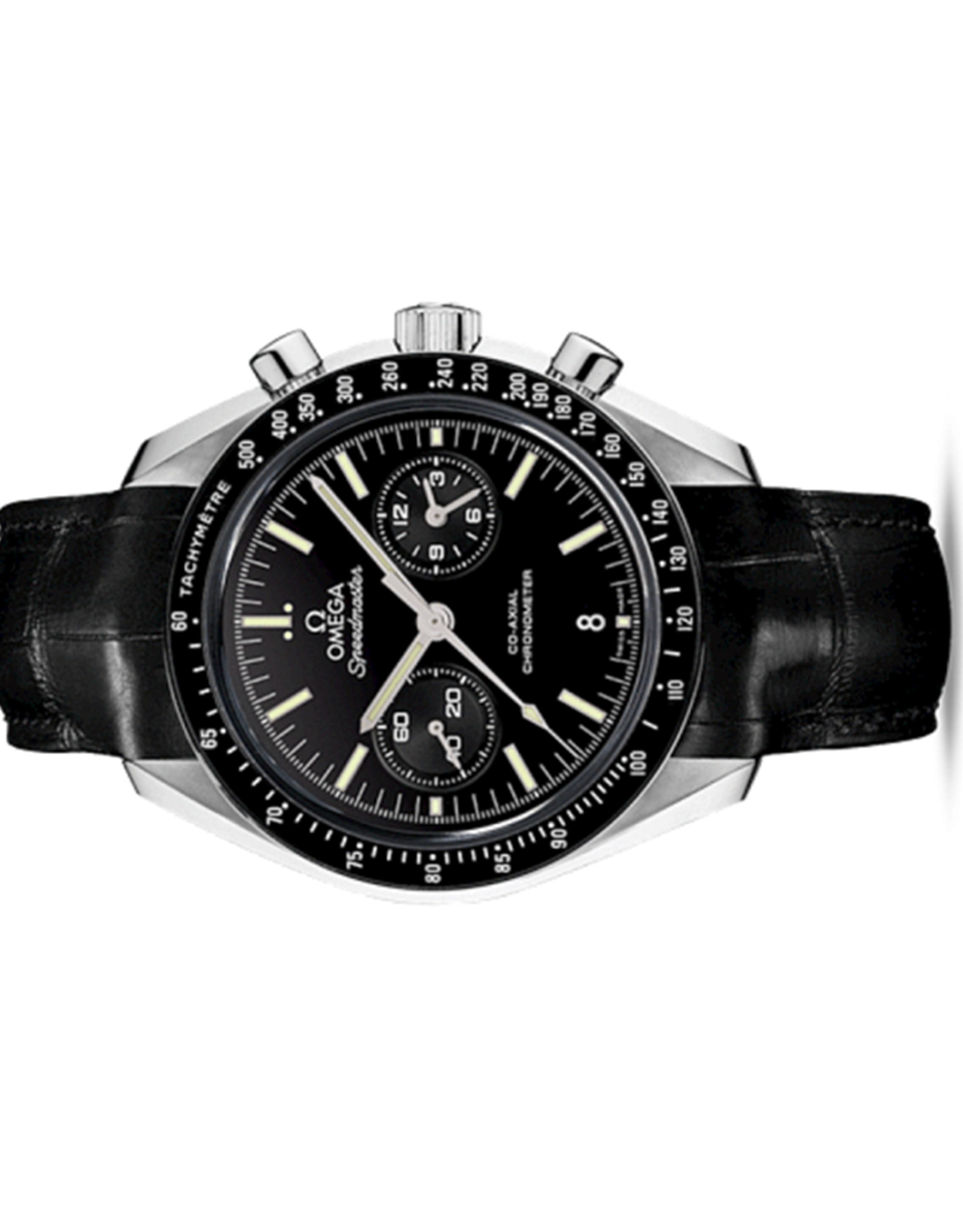 Replica Omega Speedmaster Black Dial Platinum Case 311.93.44.51.01.002 44MM Quartz