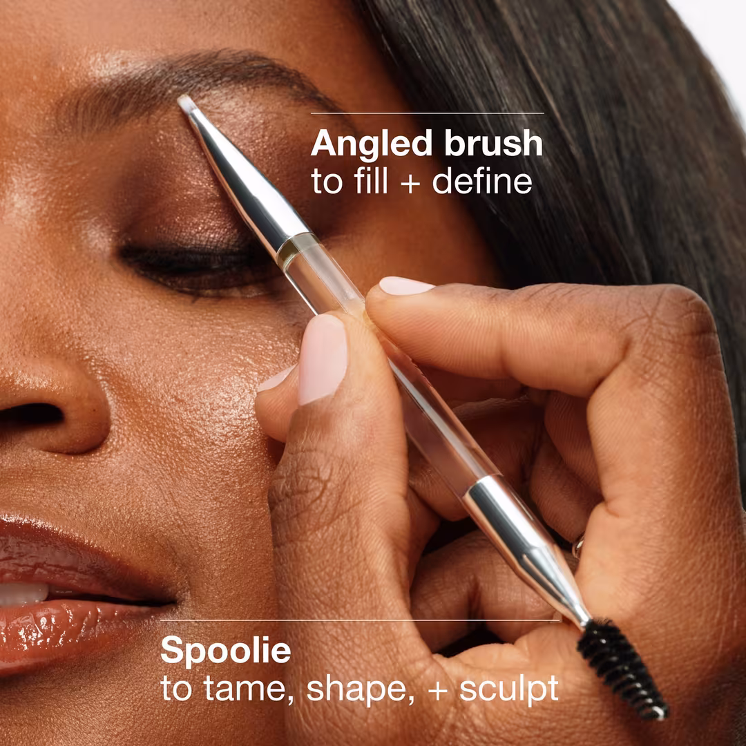 Clinique  Dual-Ended Angled Eyebrow Brush