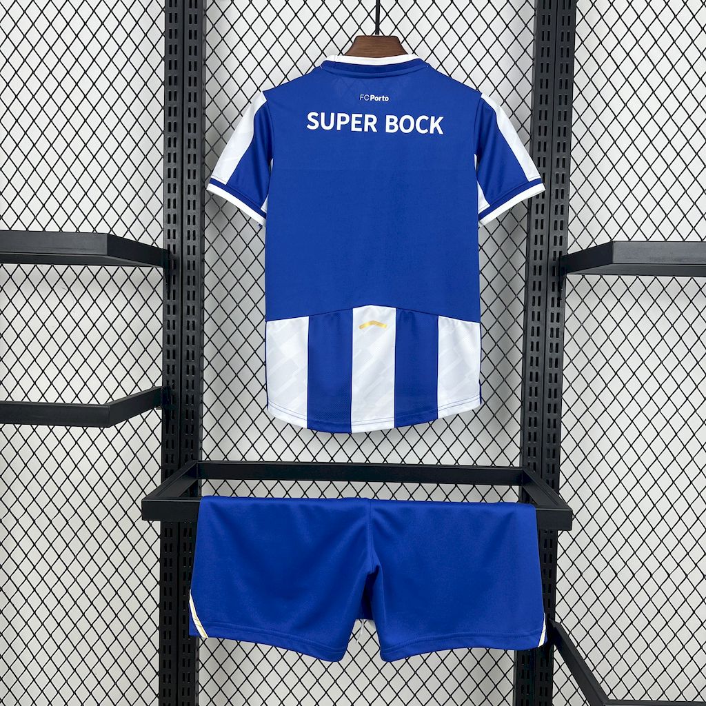 2025/2026 Porto Football Club Home Football Shirt（Kids Kit socks）