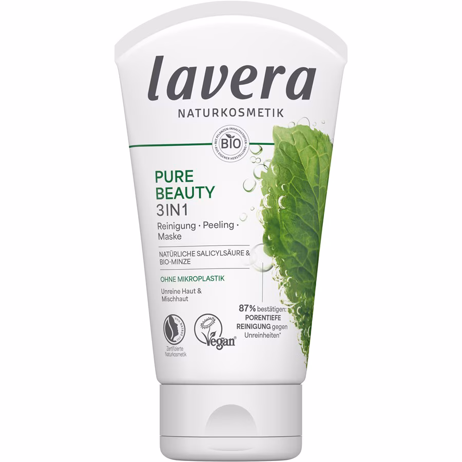 Pure Beauty 3in1 Reinigung Peeling Maske