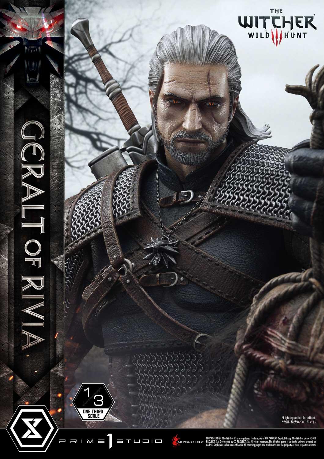 The Witcher 3 - Geralt of Rivia | 1:3 Resin Statue | von Prime 1 Studio