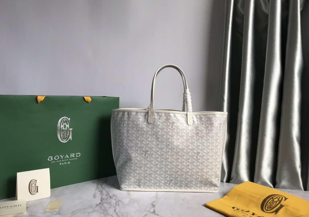 Replica Goyard GMLTY01CL03P Saint Louis GM Bag White