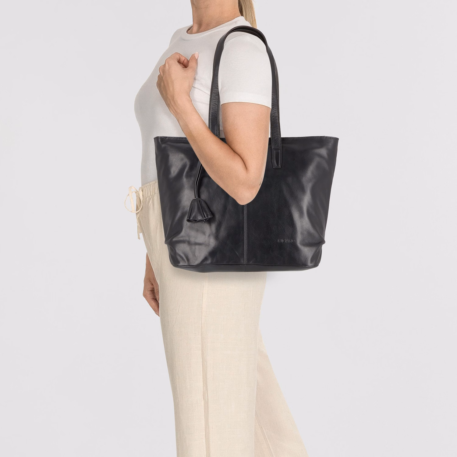 Bella Shopper Tasche Leder 32 cm
