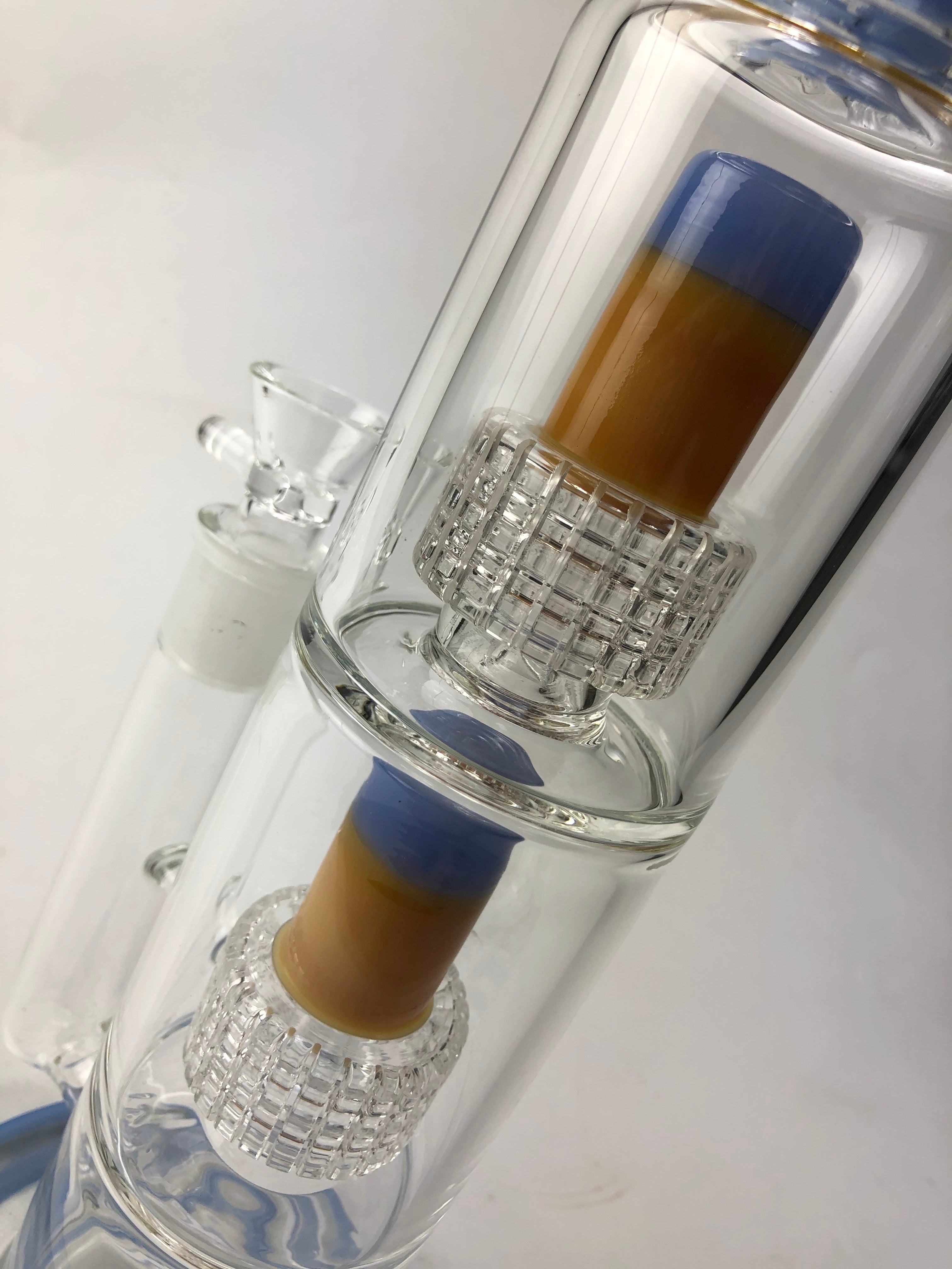 17 Double Matrix Perc Water Bong