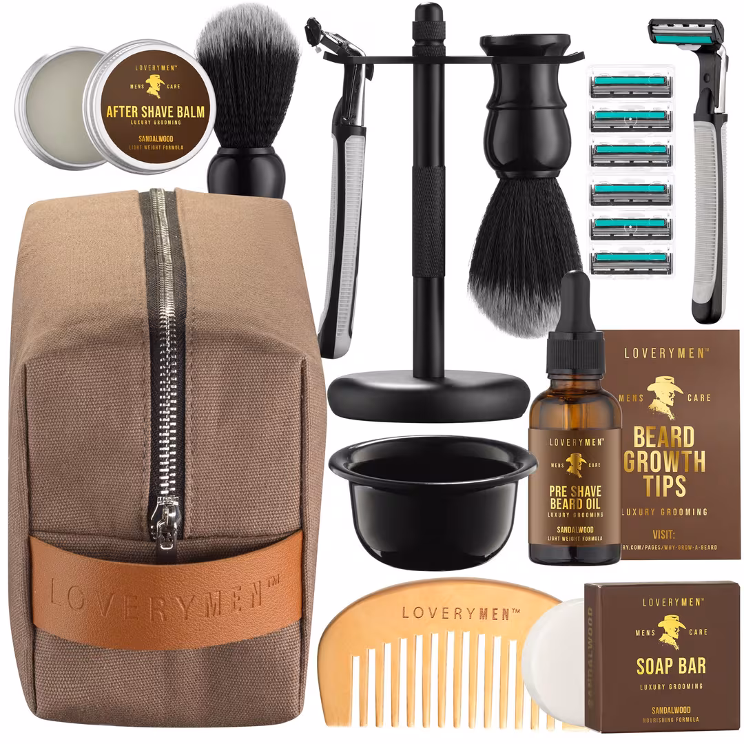 Lovery  Deluxe Safety Razor Shaving Kit