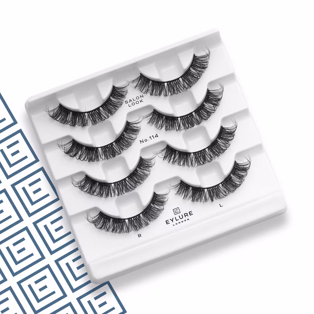 Eylure  Volume & Curl No.114 Eyelashes Multipack