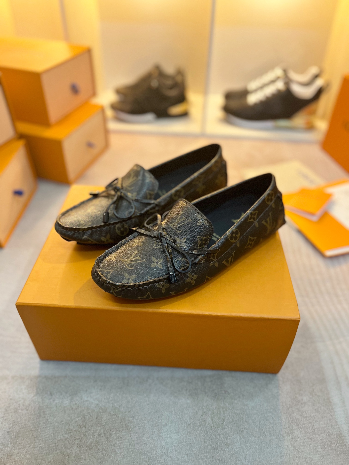 LV Driver Moccasin Shoes