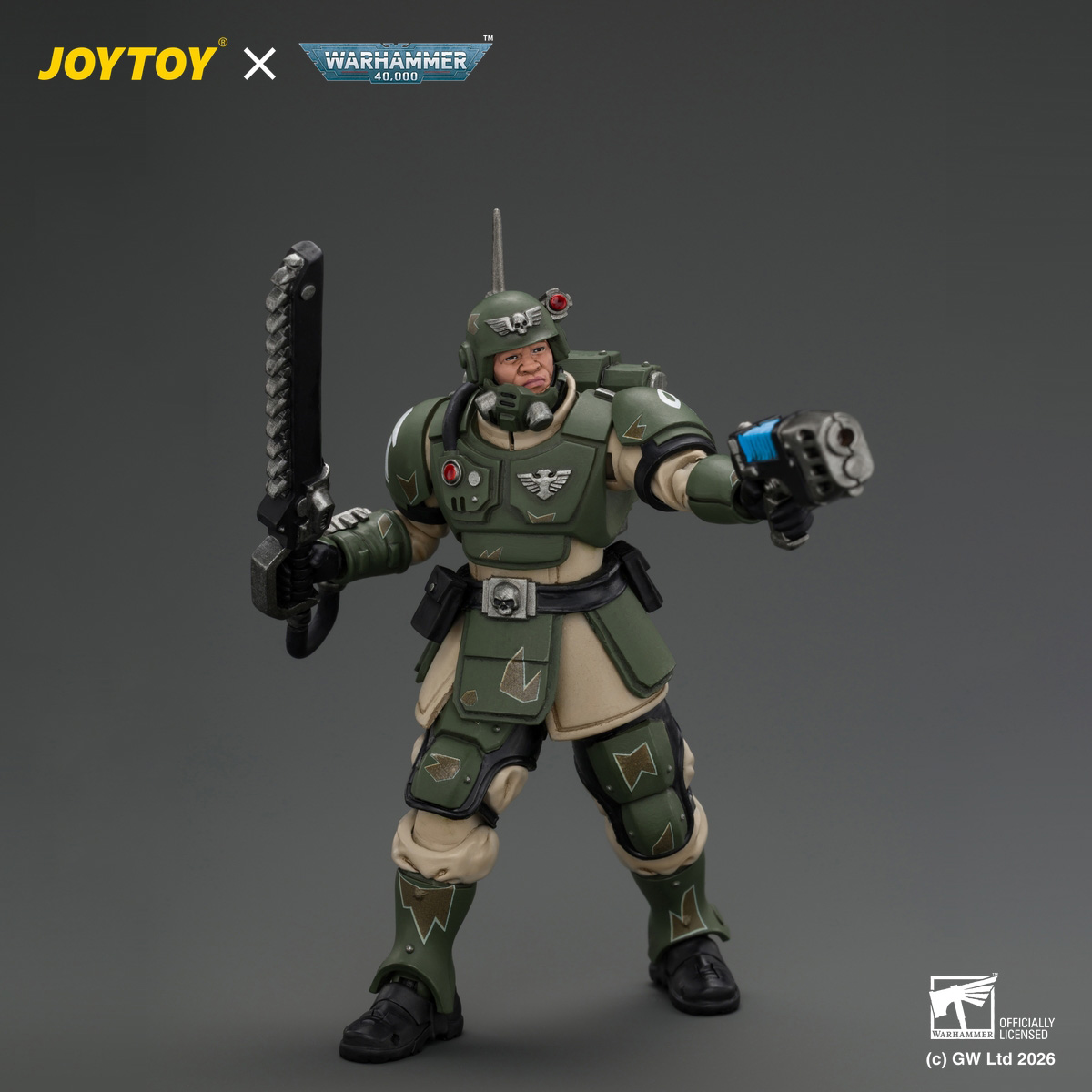 JOYTOY Warhammer 40,000 Astra Militarum Kasrkin - JOYTOY WORLD