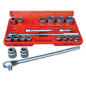 21 Pc. 3/4?Dr. 6-Point Fractional Socket Set 10021