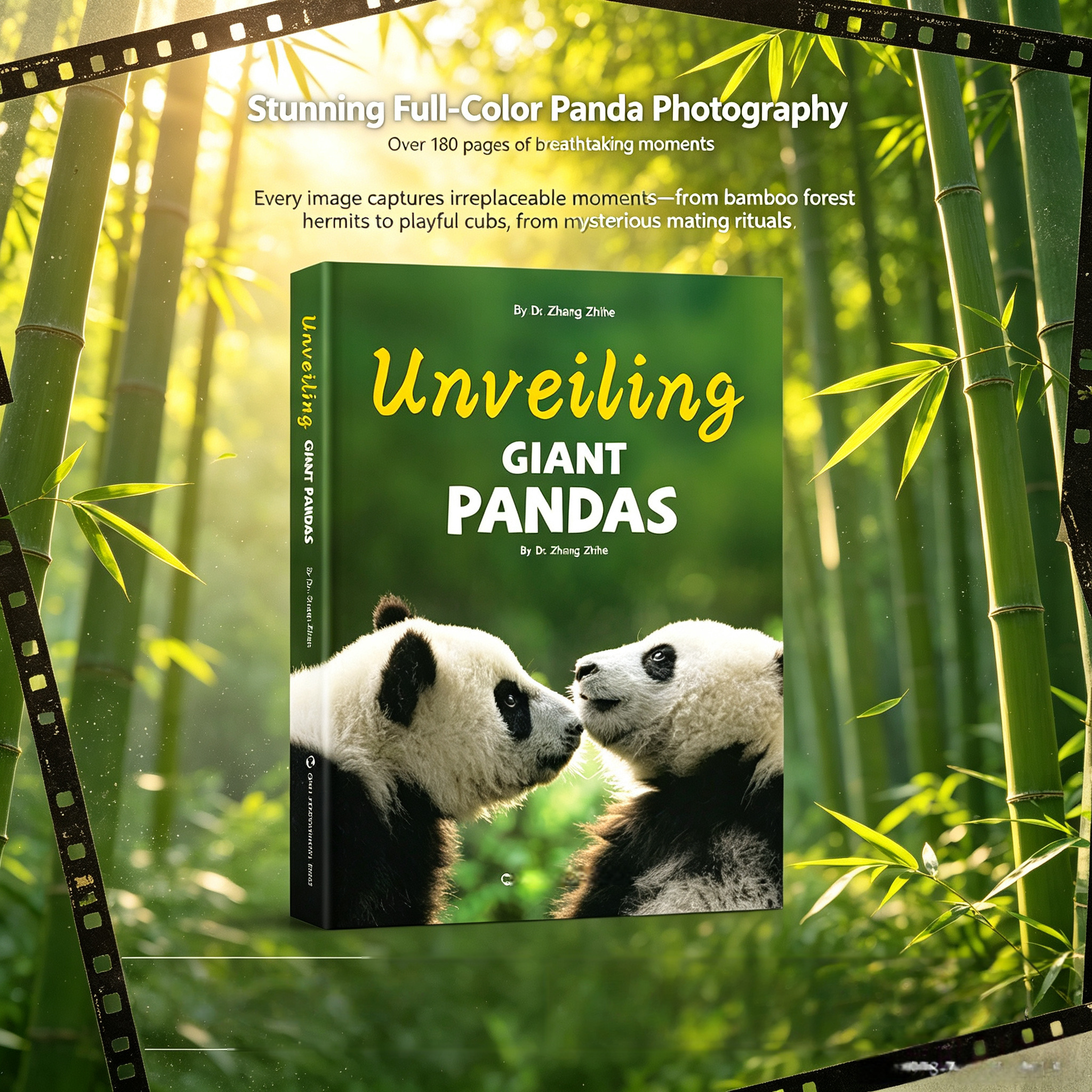 Unveiling Giant Pandas – English Edition: A Photographic Journey into the Secret World of China‘s National Treasure by Dr. Zhang Zhihe