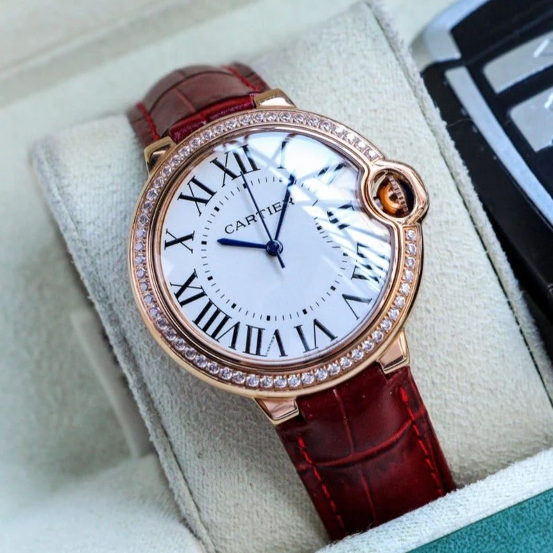 Cartier Watch BALLON BLEU 33MM QUARTZ WHITE DIAL