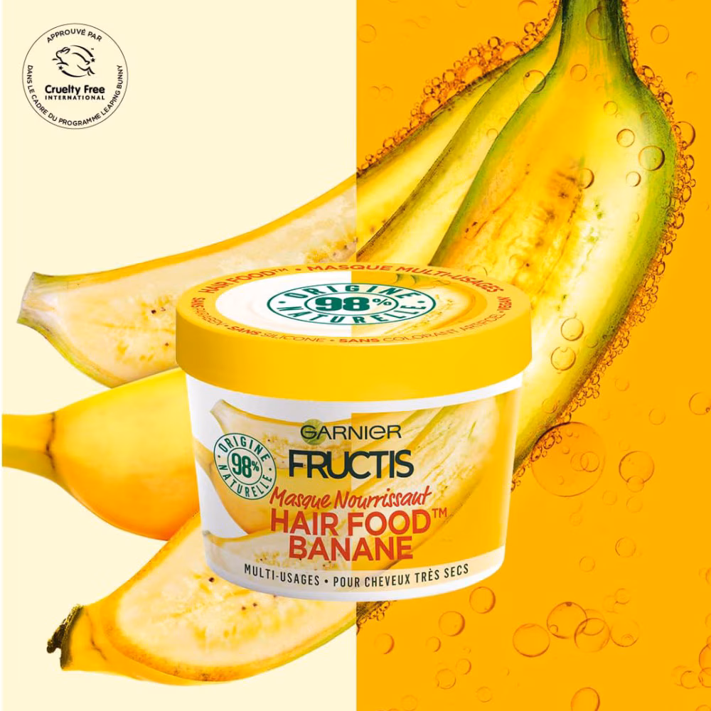 FRUCTIS HAIR FOOD BANANA ultra-nährende Maske