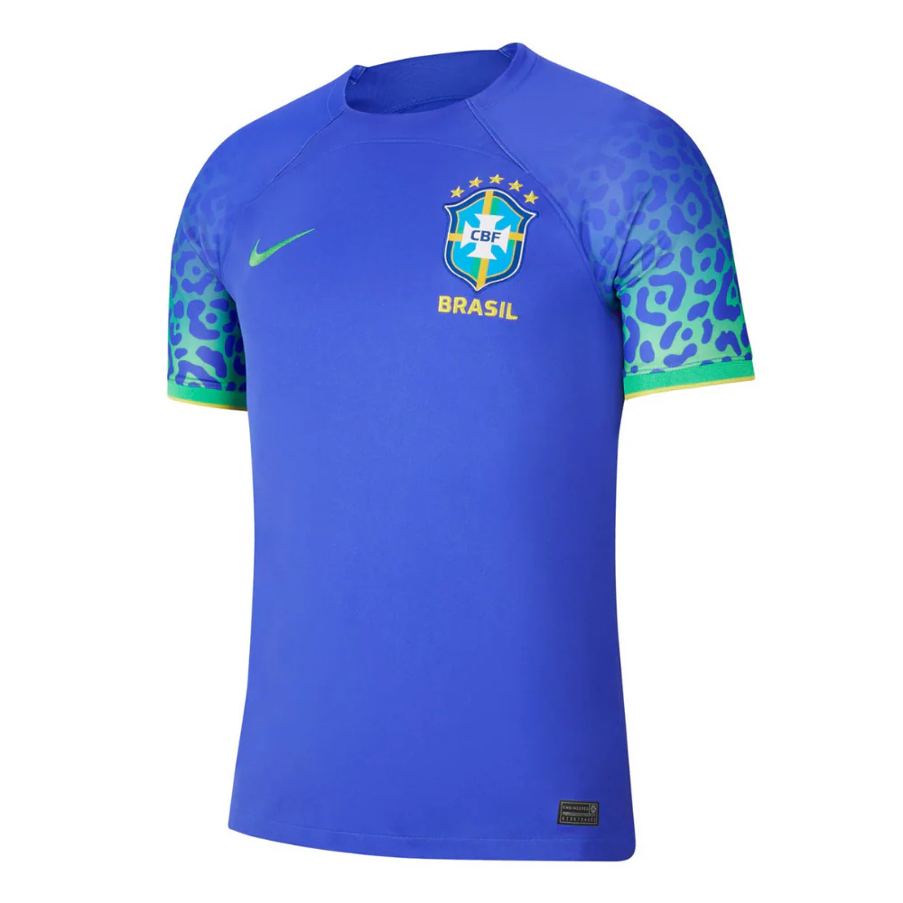 Brazil FIFA World Cup Away Soccer Jersey 2022