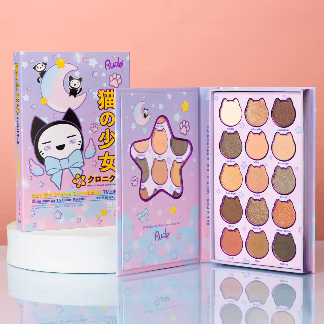 Rude  Chibi Manga Collection 15 Color Palette - Cat Girl Dream Chronicles
