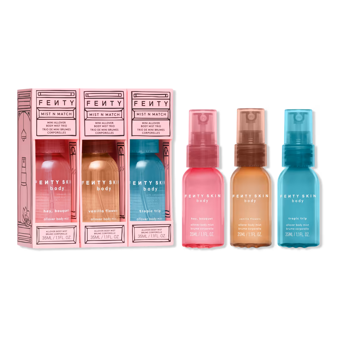 FENTY SKIN body  Mist N Match Mini Allover Body Mist Trio