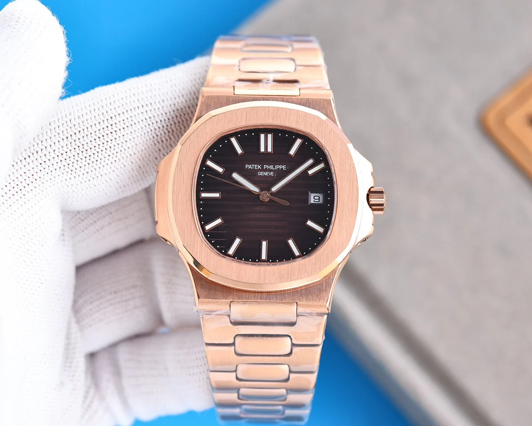 PATEK Watch NAUTILUS 5711 PINK GOLD BROWN DIAL