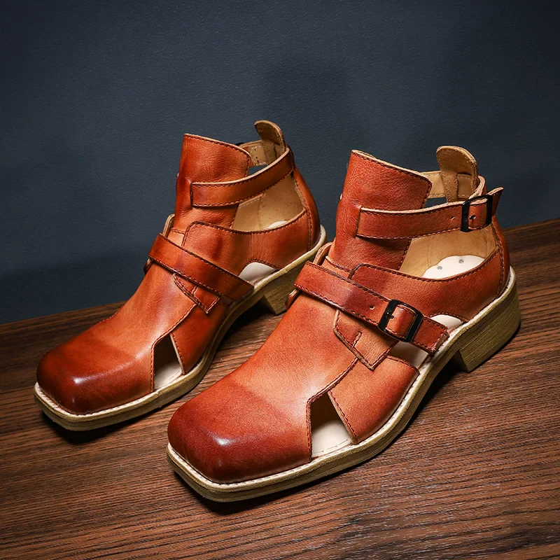 Summer engraved Martin boots cool boots