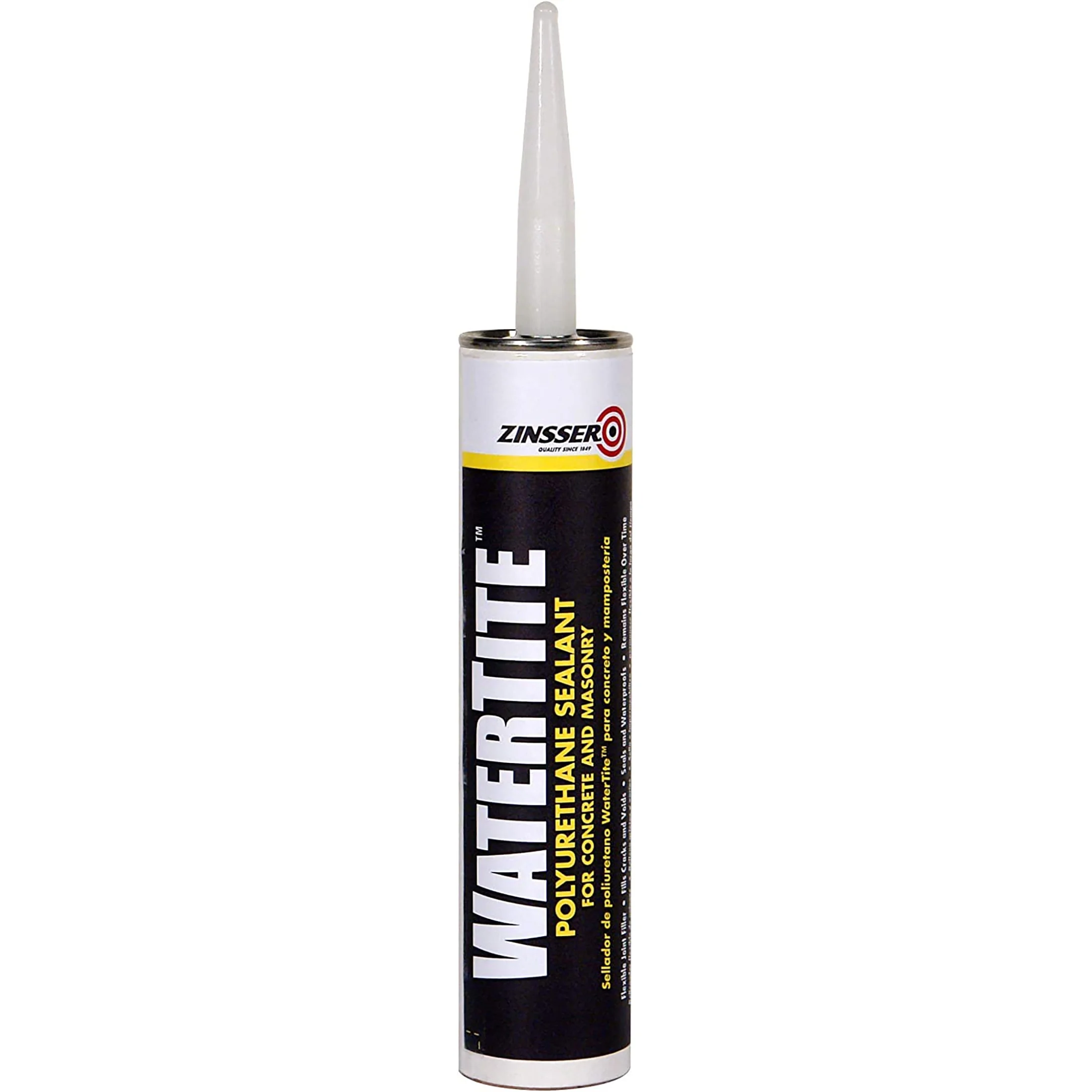12 Pack, Gray, Zinsser WaterTite Polyurethane Sealant for Concrete and Masonry-5091DSV, 10.1 oz Cartridge