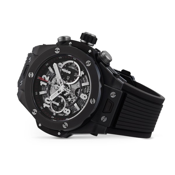 Replica Hublot Big Bang Men Automatic Black Rubber Watch 411.CI.1170.RX