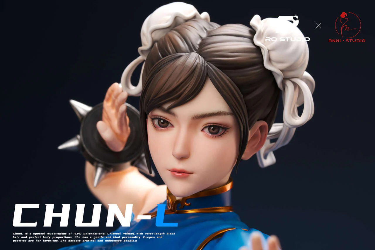 Street Fighter - ChunLi | 1:4 Resin Statue | by RO Studio x ANNI Studio