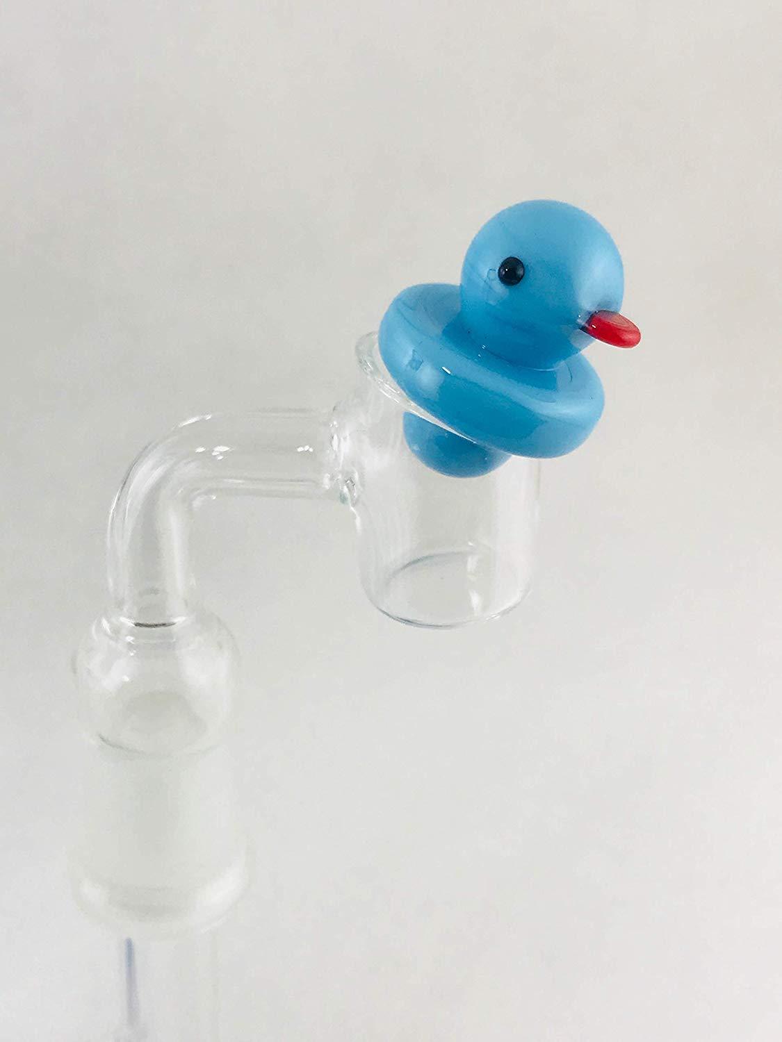 Thermochromic Quartz Banger w/ Ducky Carb Cap Set