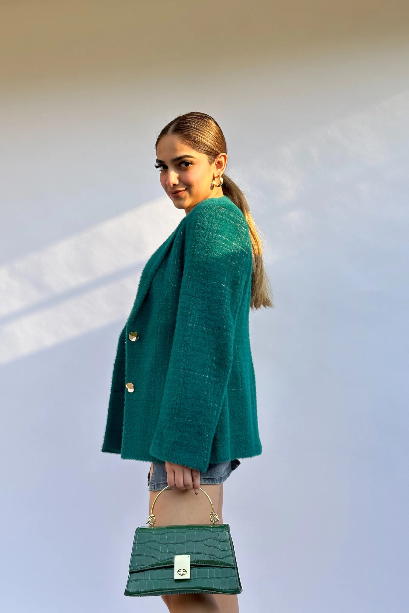 Rich Emerald Green Blazer