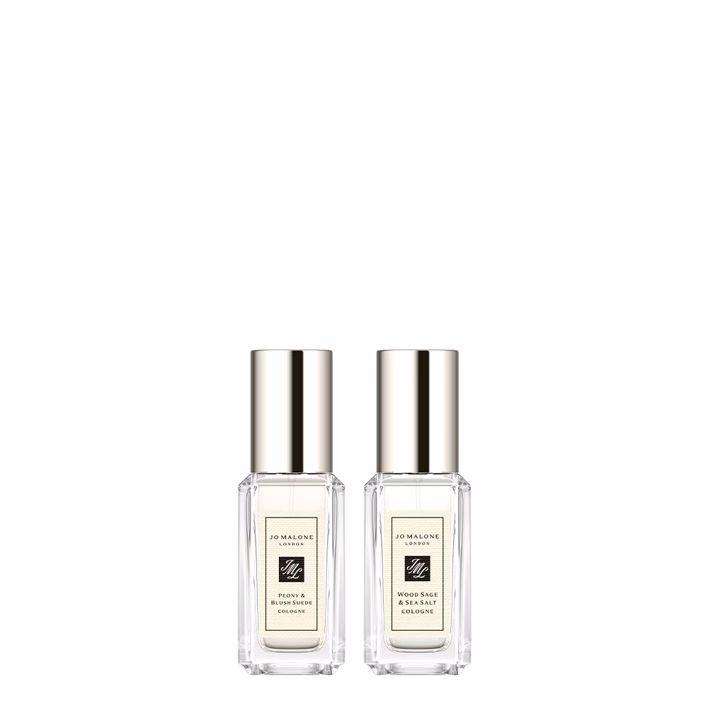 Travel Duo (Peony & Blush Suede + Wood Sage & Sea Salt )
