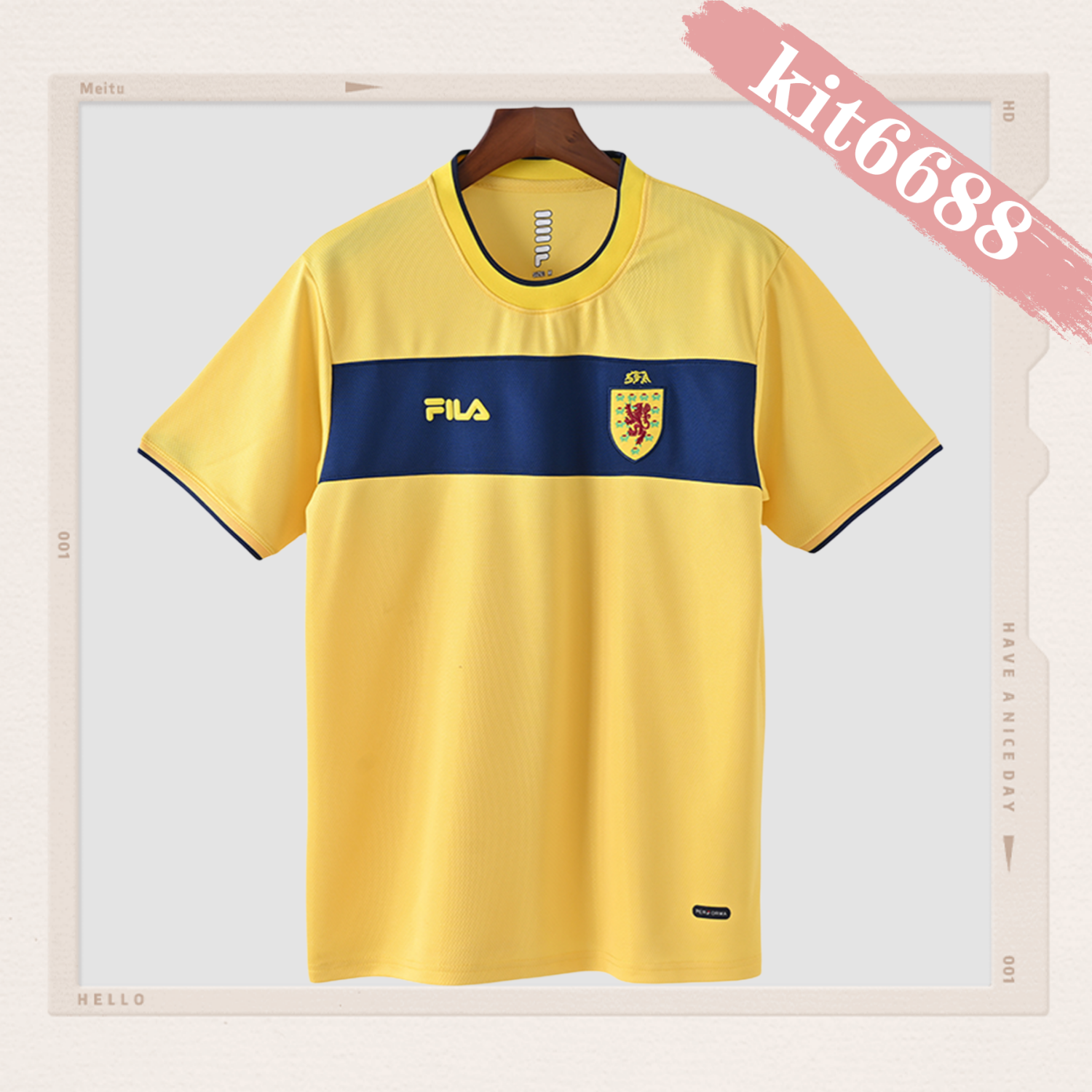 2002 Scotland away football shirt（Retro）