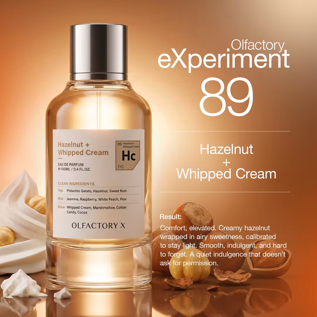 OLFACTORY X  Hazelnut + Whipped Cream Eau de Parfum