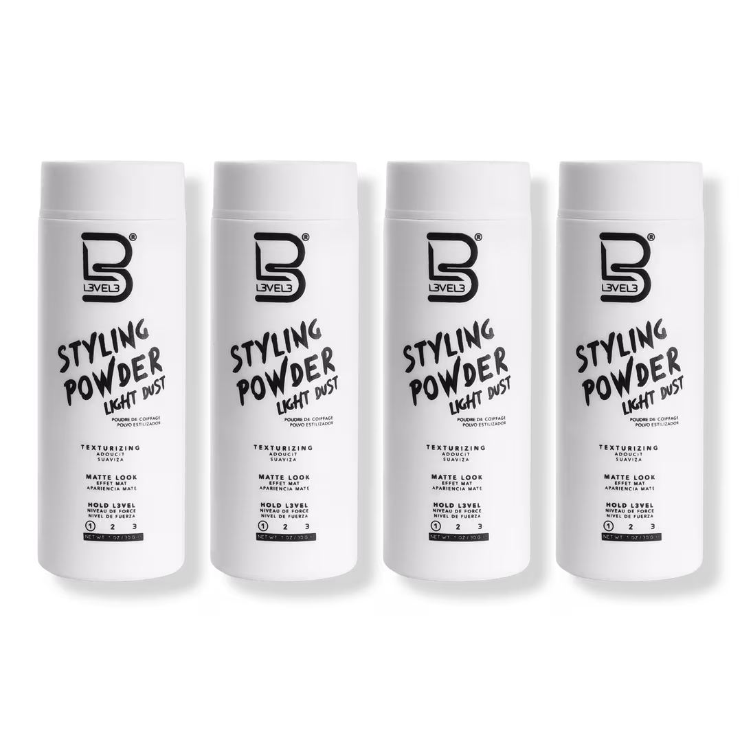 L3VEL3  Styling Powder Light Hold 4-Pack