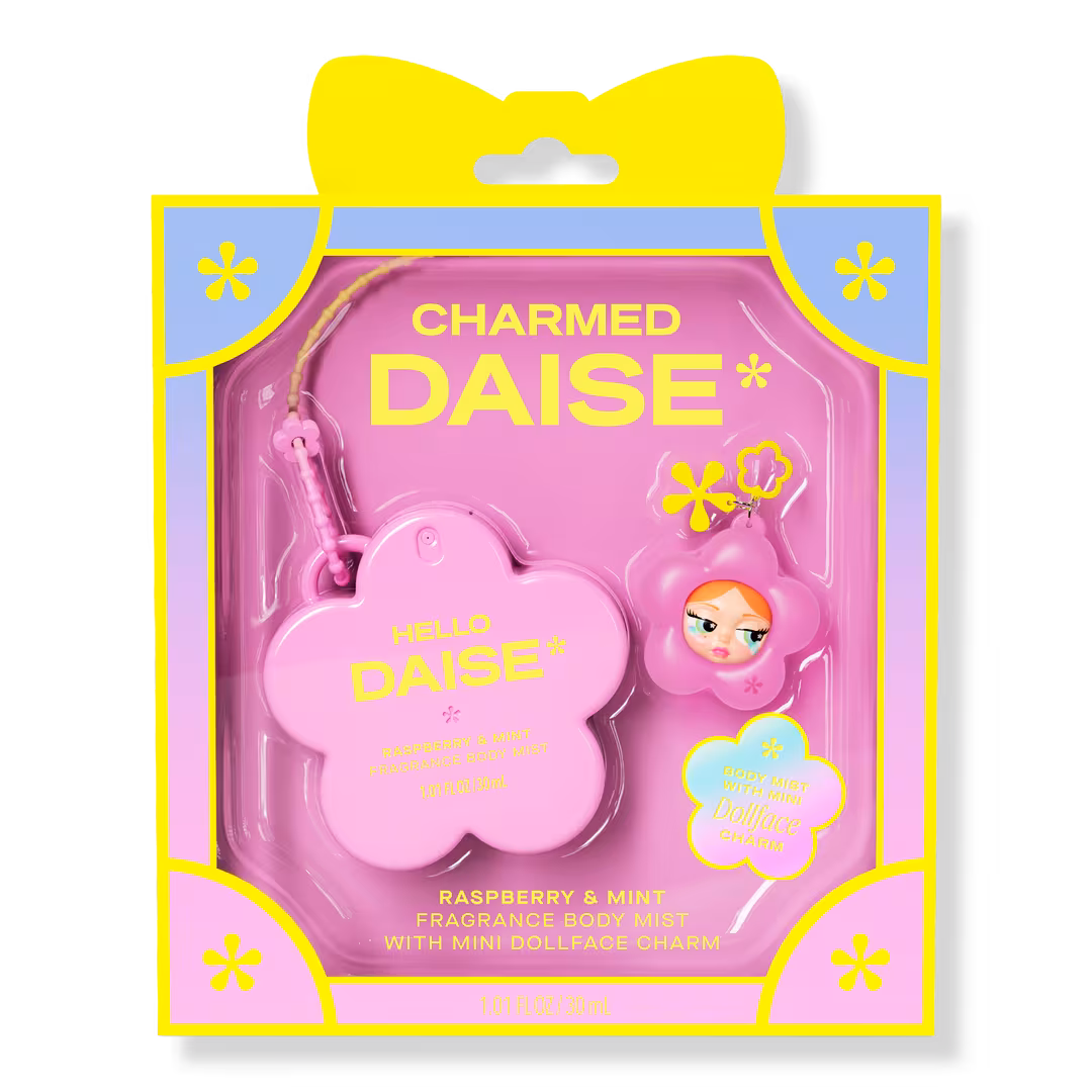 DAISE  Mini Fragrance Body Mist with Mini Dollface Charm