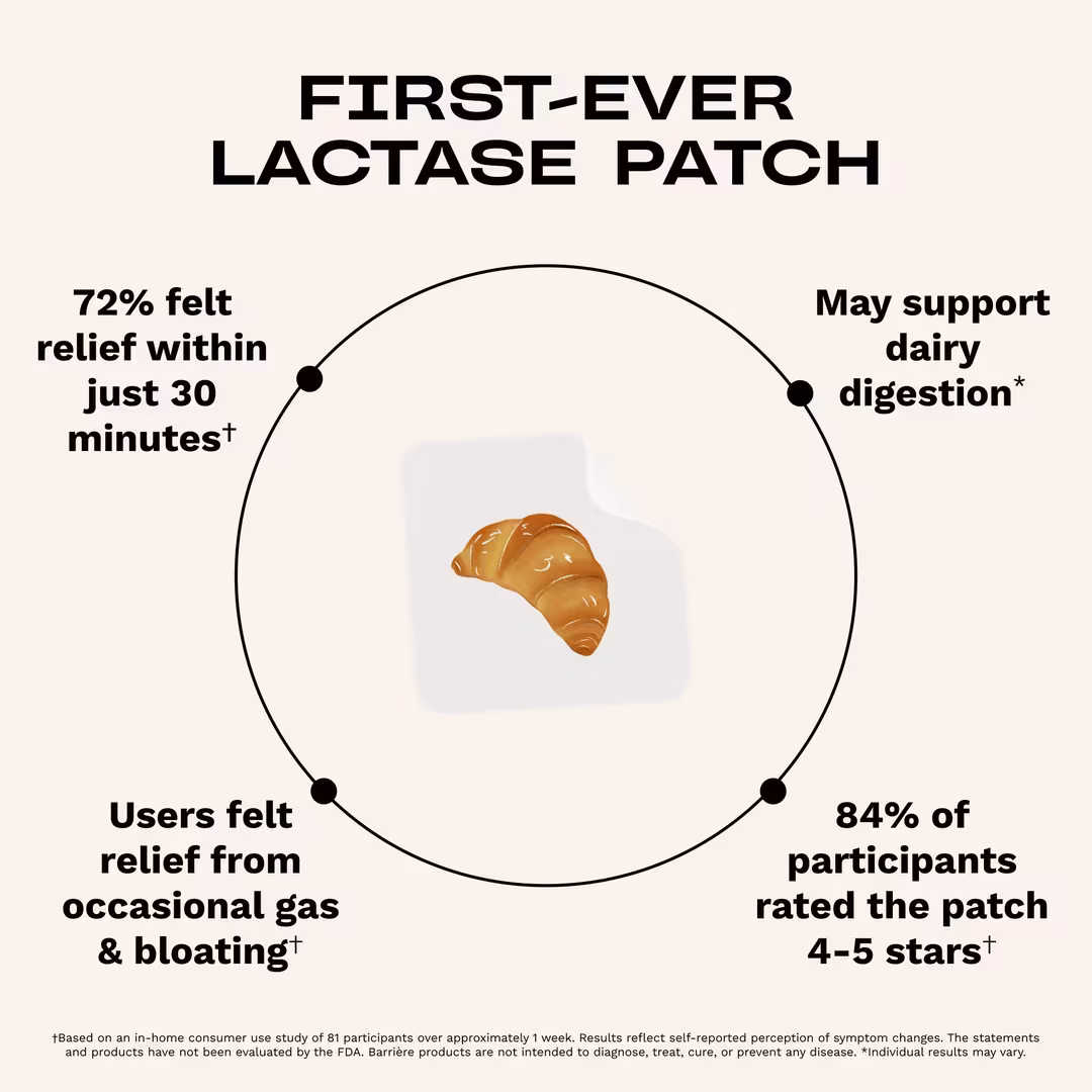 Barrière  DEAR DAIRY Lactose Relief Patch