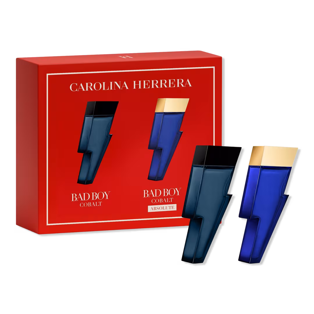 Carolina Herrera  Mini Bad Boy Cobalt Cologne Duo Set