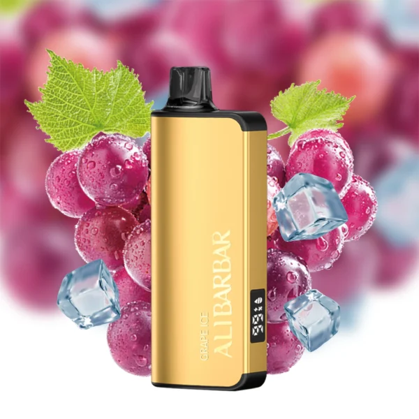 ALIBARBAR INGOT 9000 Puffs Grape Ice