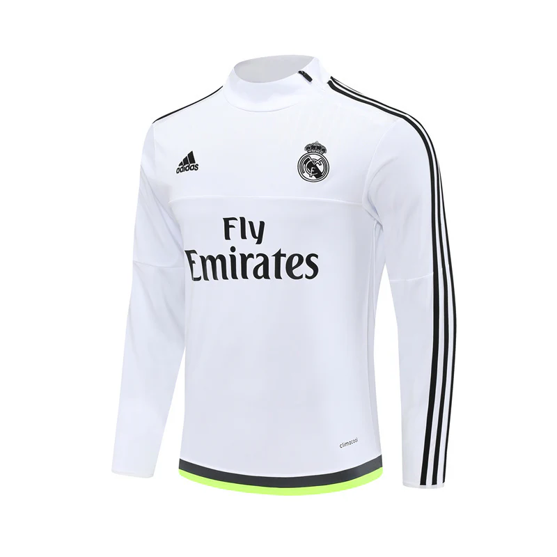 Real Madrid Training Jacket Men 2015 2016 White