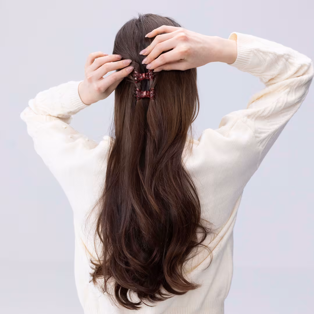 DAFNI KLIX  Eternal Blush Magnetic Claw Clips The Minimalist 3 Pack