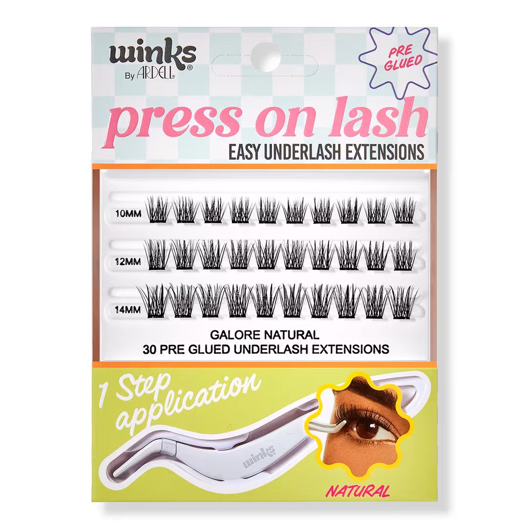 Ardell  Winks Press On Pre-Glued Underlash Extensions