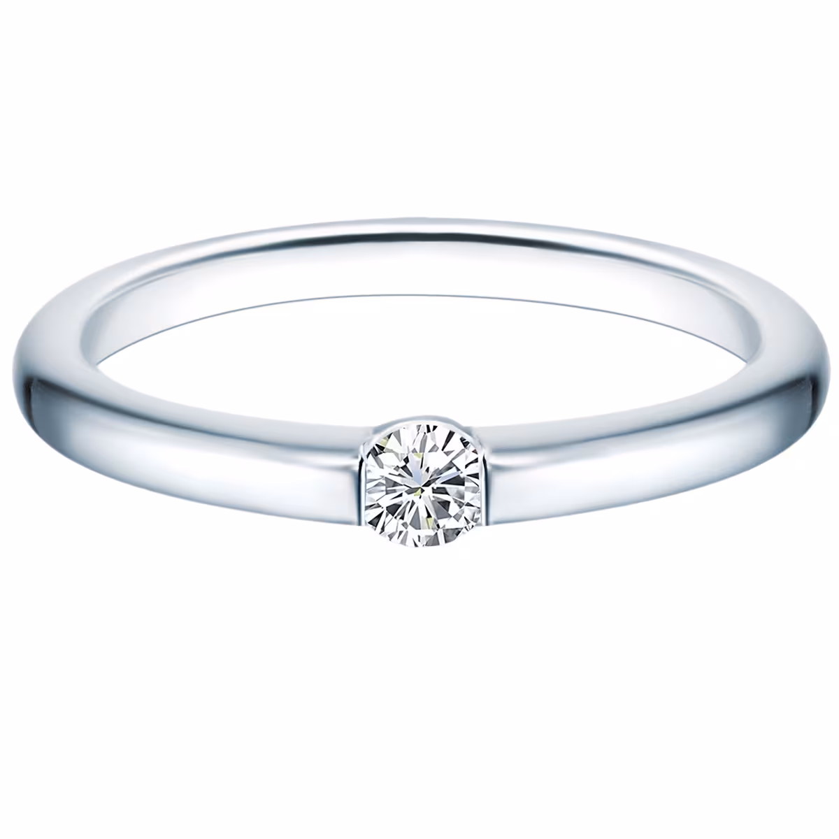 Ring Sterling Silber Zirkonia in Silber
