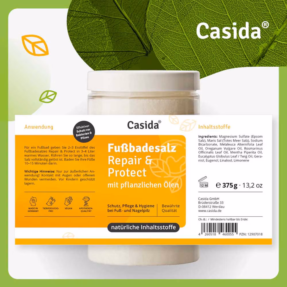 Fußbadesalz - Repair & Protect mit pflanzlichen Ölen